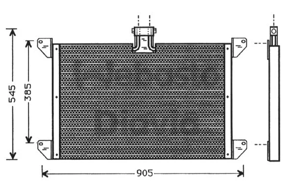 Condenser, air conditioning (82D0225371A)