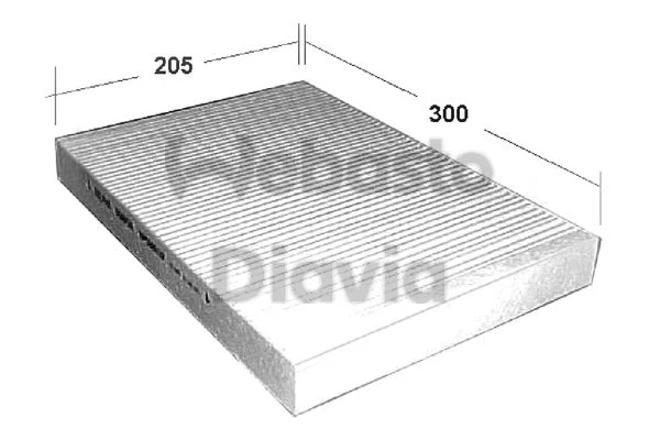 Filter, cabin air (82D0325112A)