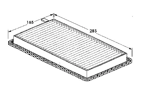 Filter, cabin air (82D0325005A)