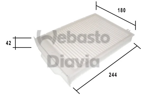 Filter, cabin air (82D0325194A)