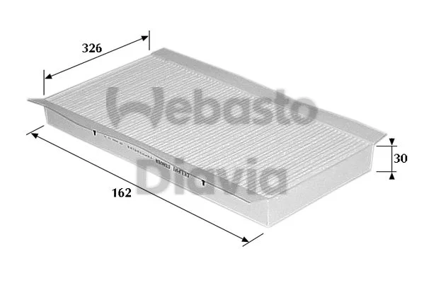 Filter, cabin air (82D0325122A)