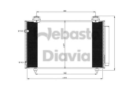 Condenser, air conditioning (82D0226267MA)