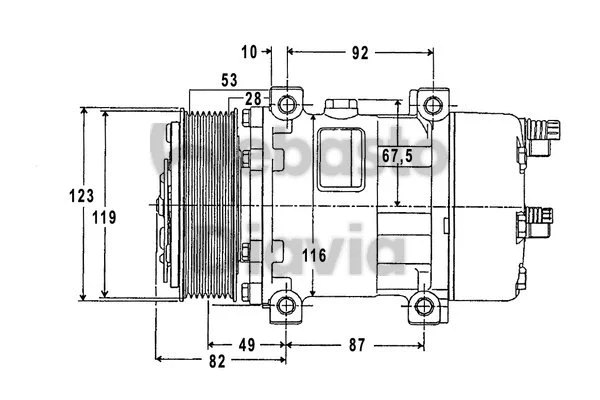 Compressor, air conditioning