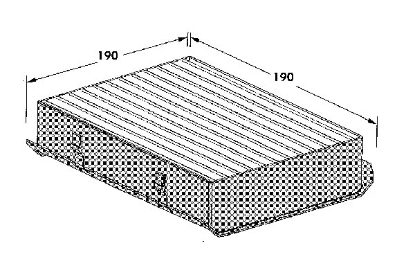 Filter, cabin air (82D0325022A)