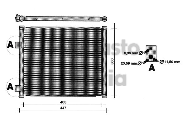 Condenser, air conditioning (82D0225111A)