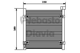 Condenser, air conditioning (82D0225422A)