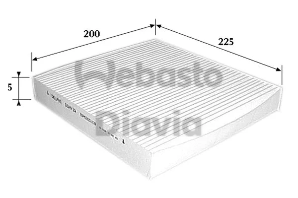 Filter, cabin air (82D0325108A)