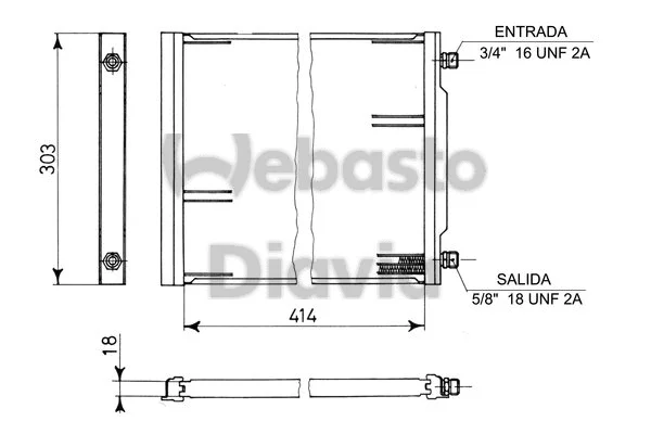 Condenser, air conditioning