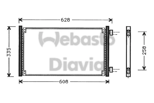 Condenser, air conditioning (82D0225268A)