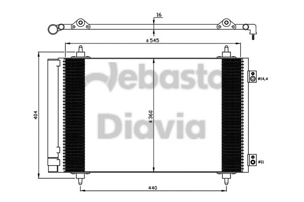 Condenser, air conditioning (82D0226238MA)