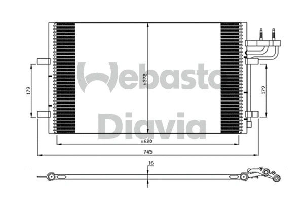 Condenser, air conditioning (82D0226210MA)