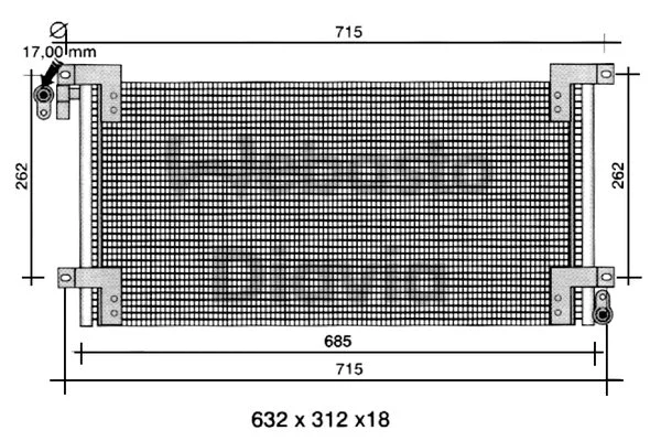 Condenser, air conditioning (82D0225292A)