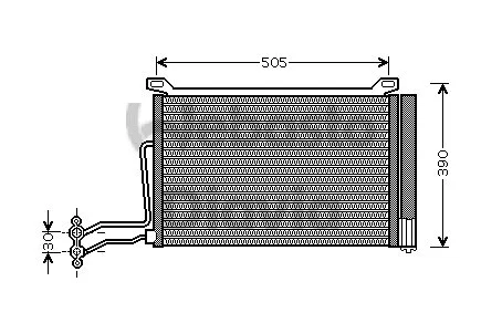 Condenser, air conditioning (82D0225494A)