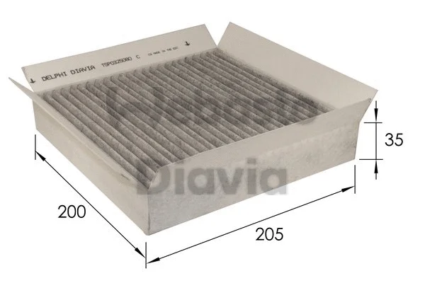 Filter, cabin air (82D0325080CA)