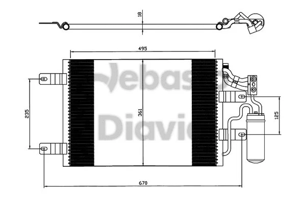 Condenser, air conditioning (82D0225567A)