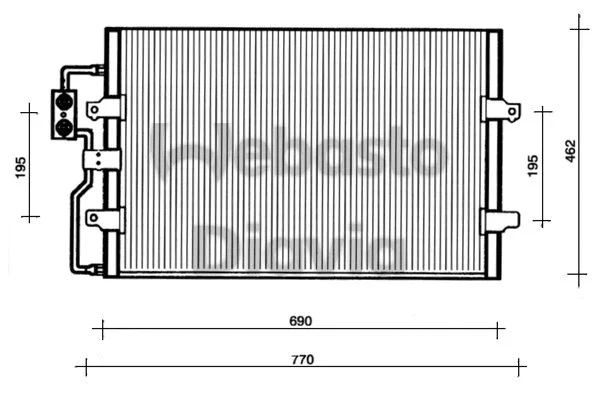 Condenser, air conditioning (82D0225110A)