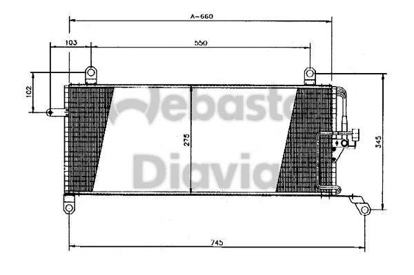 Condenser, air conditioning (82D0225161A)