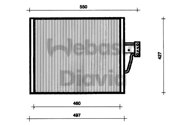 Condenser, air conditioning (82D0225018A)