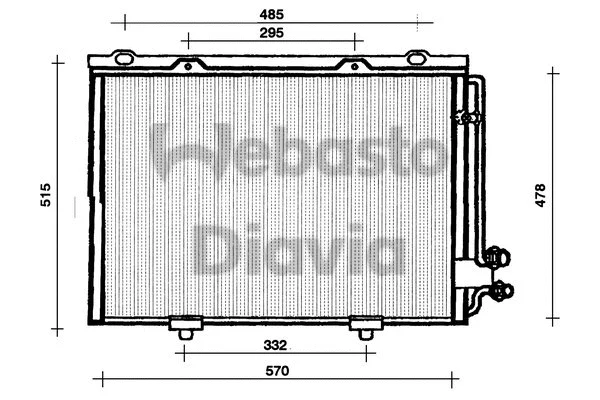 Condenser, air conditioning (82D0225194A)