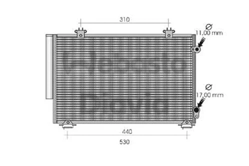 Condenser, air conditioning (82D0225390A)