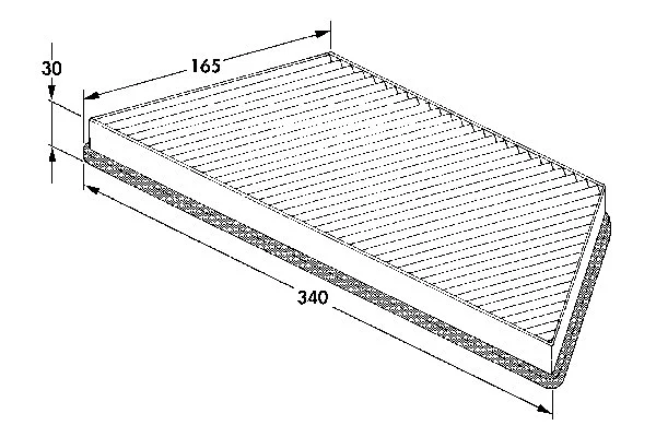 Filter, cabin air (82D0325062A)