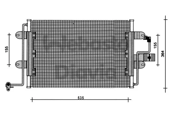 Condenser, air conditioning (82D0225113A)