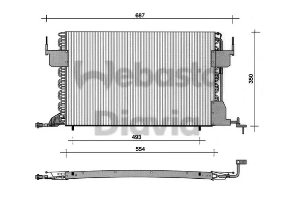 Condenser, air conditioning (82D0225021A)