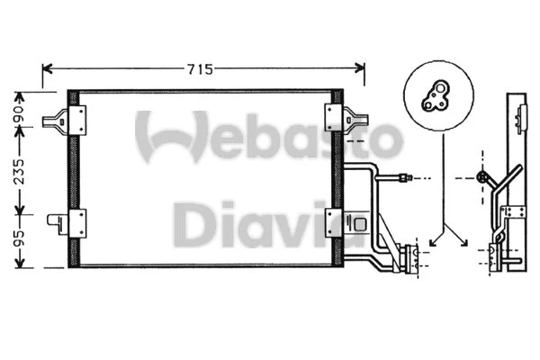 Condenser, air conditioning (82D0226102MA)