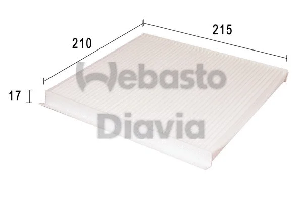 Filter, cabin air (82D0325175A)