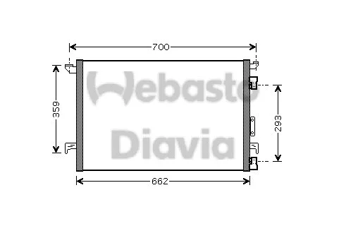 Condenser, air conditioning (82D0225463A)