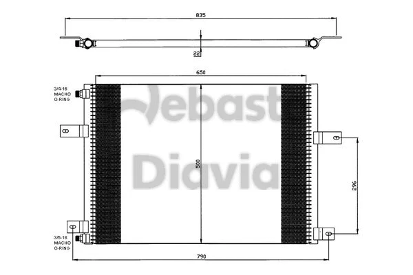 Condenser, air conditioning (82D0226249MA)