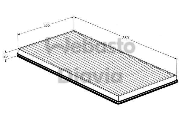 Filter, cabin air (82D0325077A)