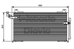 Condenser, air conditioning (82D0225427A)