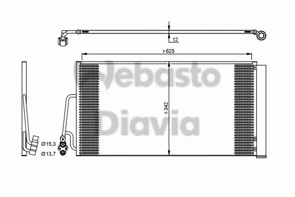 Condenser, air conditioning (82D0225612A)