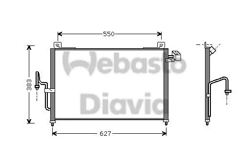 Condenser, air conditioning (82D0225474A)
