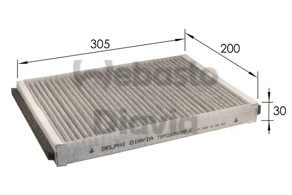 Filter, cabin air (82D0325028CA)