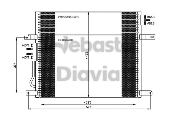 Condenser, air conditioning (82D0226255MA)