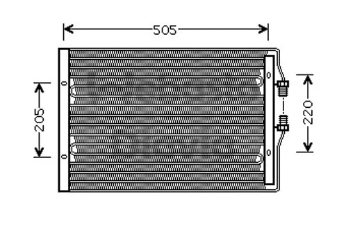 Condenser, air conditioning (82D0225293A)
