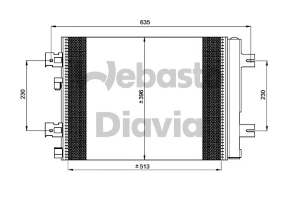 Condenser, air conditioning (82D0226285MA)