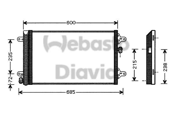 Condenser, air conditioning (82D0226109MA)