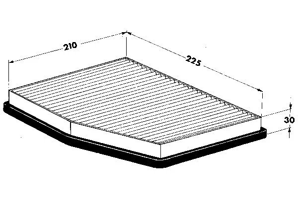 Filter, cabin air (82D0325079A)