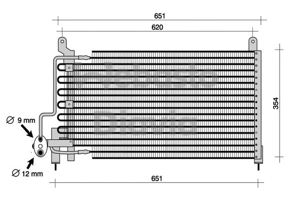 Condenser, air conditioning (82D0225049A)