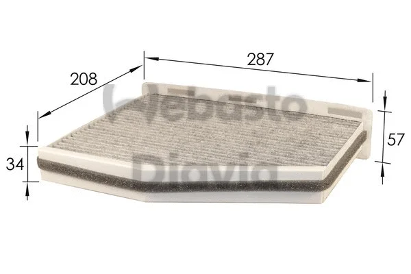 Filter, cabin air (82D0325174CA)