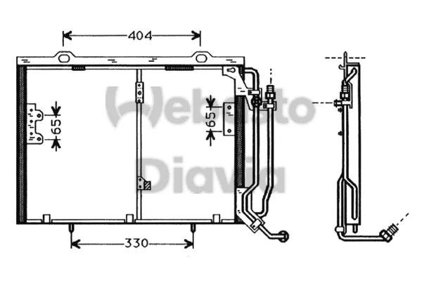 Condenser, air conditioning (82D0225328A)