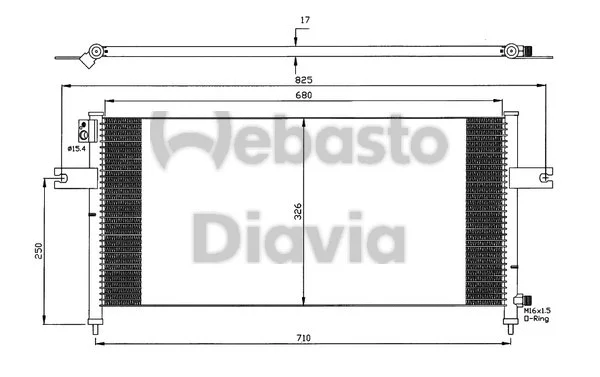 Condenser, air conditioning (82D0226251MA)