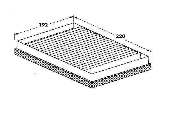 Filter, cabin air (82D0325032A)