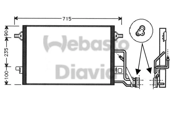 Condenser, air conditioning (82D0225453A)