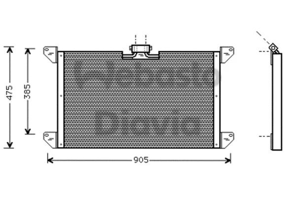 Condenser, air conditioning (82D0225578A)