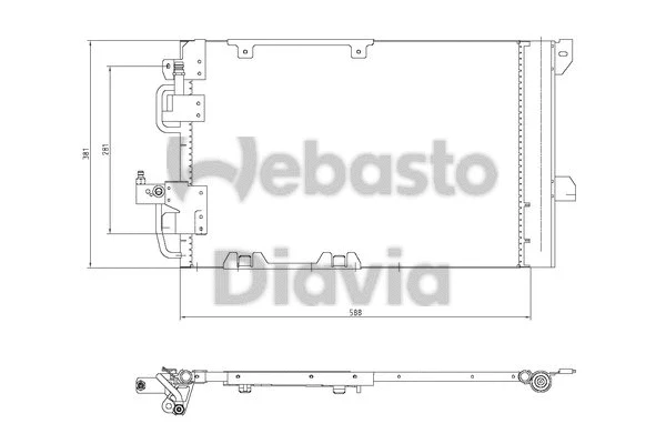 Condenser, air conditioning (82D0225196A)
