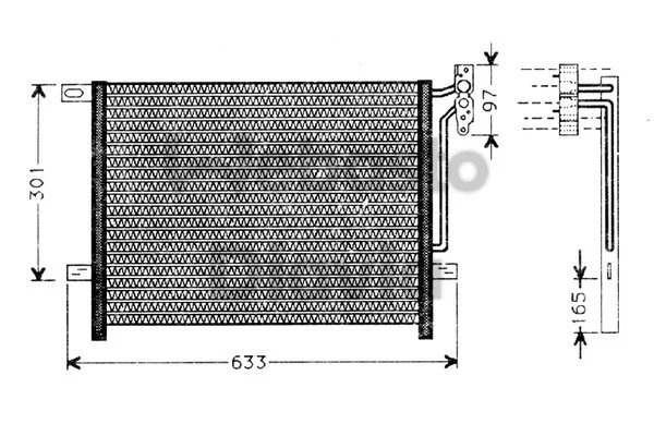Condenser, air conditioning (82D0225118A)